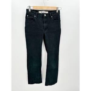 Gap‎ Bootcut Stretch Black Denim Jeans Cotton Blend Womens Size 0R
